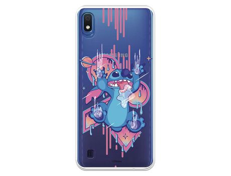 Funda para Samsung Galaxy A10 Oficial de Disney Stitch Graffiti - Lilo & Stitch