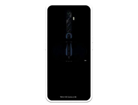 Funda para Oppo Reno 2Z Oficial de DC Comics Batman Logo Transparente - DC Comics