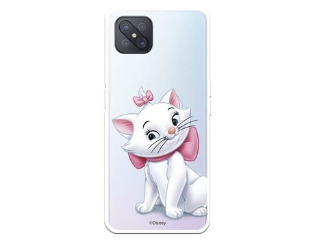 Funda para Oppo Reno 4Z Oficial de Disney Marie Silueta - Los Aristogatos