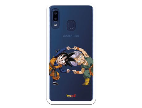 Funda para Samsung Galaxy A20E Oficial de Dragon Ball Goten y Trunks Fusión