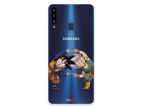 Funda para Samsung Galaxy A20S Oficial de Dragon Ball Goten y Trunks Fusión