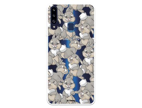 Funda para Samsung Galaxy A20S Oficial de Disney Tambor Patrones - Bambi