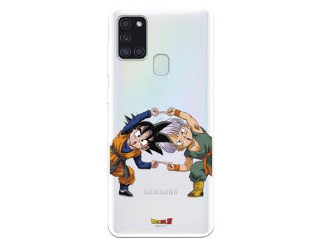 Funda para Samsung Galaxy A21S Oficial de Dragon Ball Goten y Trunks Fusión