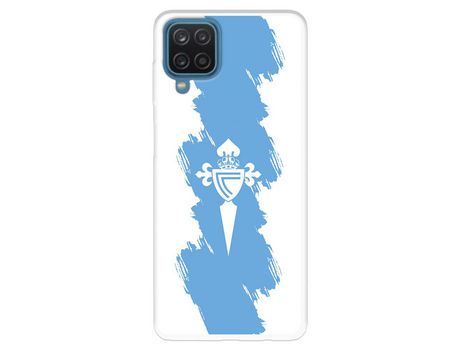 Funda para Samsung Galaxy A22 4G del Celta Escudo Trazo azul - Licencia Oficial RC Celta