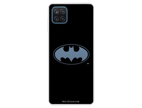 Funda para Samsung Galaxy A12 Oficial de DC Comics Batman Logo Transparente - DC Comics