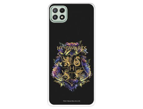 Funda para Samsung Galaxy A22 5G Oficial de Harry Potter Hogwarts Floral - Harry Potter