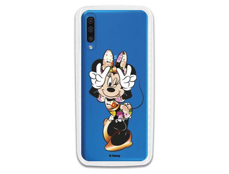 Funda para Samsung Galaxy A70 Oficial de Disney Minnie Posando - Clásicos Disney