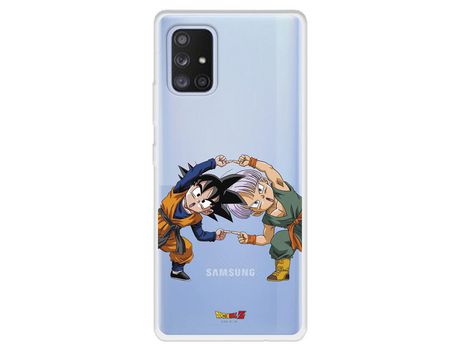 Funda para Samsung Galaxy A71 5G Oficial de Dragon Ball Goten y Trunks Fusión