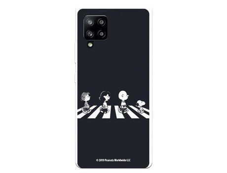 Funda para Samsung Galaxy A42 5G Oficial de Peanuts Personajes Beatles - Snoopy