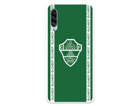 Funda para Samsung Galaxy A90 5G del Elche CF Escudo Fondo Verde - Licencia Oficial Elche CF