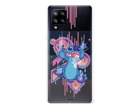 Funda para Samsung Galaxy A42 5G Oficial de Disney Stitch Graffiti - Lilo & Stitch