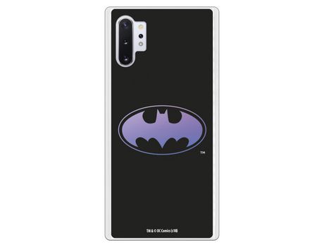 Funda para Samsung Galaxy Note 10Plus Oficial de DC Comics Batman Logo Transparente - DC Comics