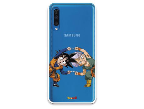 Funda para Samsung Galaxy A50 Oficial de Dragon Ball Goten y Trunks Fusión
