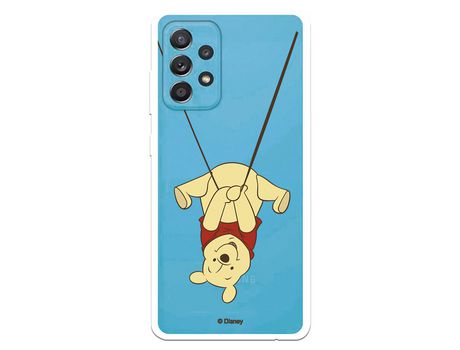 Funda para Samsung Galaxy A52 5G Oficial de Disney Winnie Columpio - Winnie The Pooh