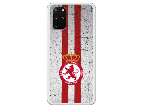 Funda para Samsung Galaxy S20 Plus del Cultural Escudo Fondo Monocromo - Licencia Oficial Cultural y Deportiva Leonesa