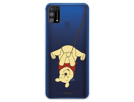 Funda para Samsung Galaxy M31 Oficial de Disney Winnie Columpio - Winnie The Pooh
