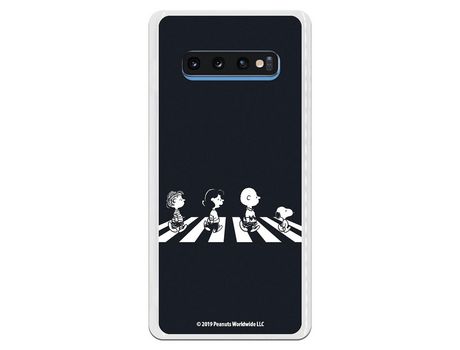 Funda para Samsung Galaxy S10 Plus Oficial de Peanuts Personajes Beatles - Snoopy
