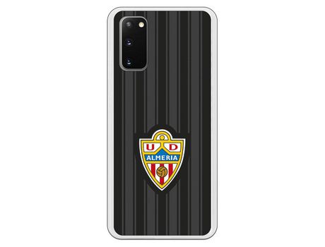 Funda para Samsung Galaxy S20 del Almería fondo negro - Licencia Oficial