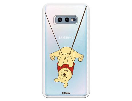 Funda para Samsung Galaxy S10e Oficial de Disney Winnie Columpio - Winnie The Pooh