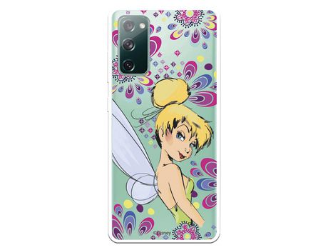 Funda para Samsung Galaxy S20 FE Oficial de Disney Campanilla Flores - Peter Pan