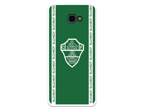 Funda para Samsung Galaxy J4 Plus del Elche CF Escudo Fondo Verde - Licencia Oficial Elche CF