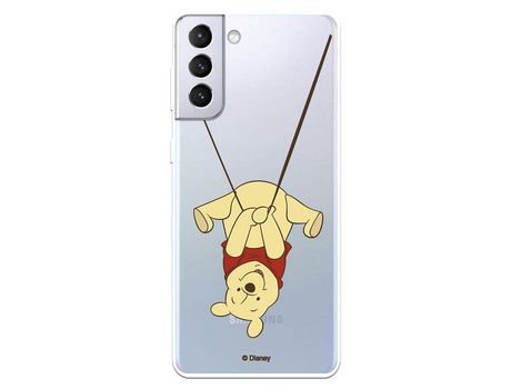 Funda para Samsung Galaxy S21 Plus Oficial de Disney Winnie Columpio - Winnie The Pooh