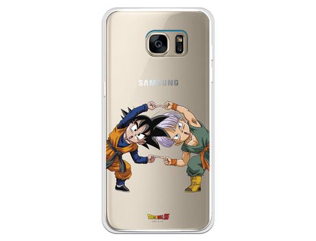 Funda para Samsung Galaxy S7 Edge Oficial de Dragon Ball Goten y Trunks Fusión