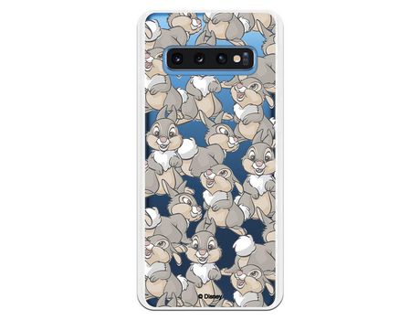 Funda para Samsung Galaxy S10 Oficial de Disney Tambor Patrones - Bambi
