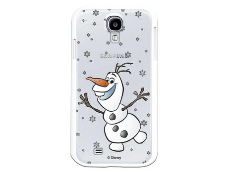 Funda para Samsung Galaxy S4 Oficial de Disney Olaf Transparente - Frozen