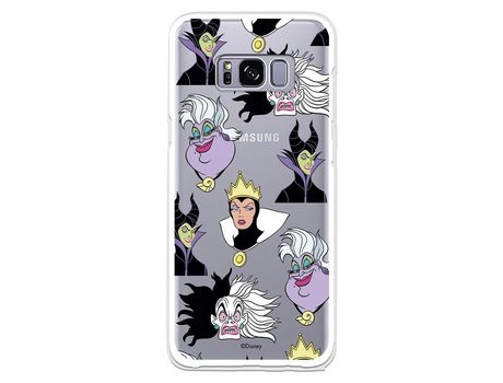 Funda para Samsung Galaxy S8 Oficial de Disney Villanas Patrón
