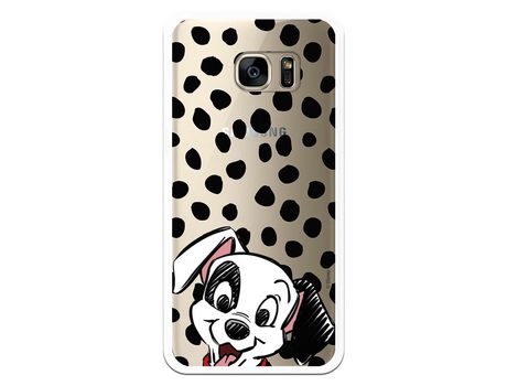 Funda para Samsung Galaxy S7 Edge Oficial de Disney Cachorro Manchas - 101 Dalmatas