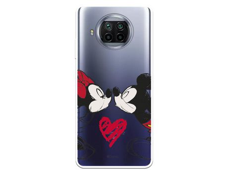 Funda para Xiaomi Mi 10T Lite Oficial de Disney Mickey y Minnie Beso - Clásicos Disney