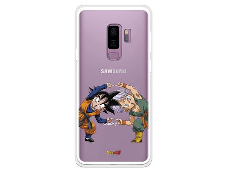 Funda para Samsung Galaxy S9 Plus Oficial de Dragon Ball Goten y Trunks Fusión