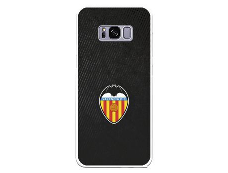Funda para Samsung Galaxy S8 del Valencia Franjas Negras - Licencia Oficial Valencia CF