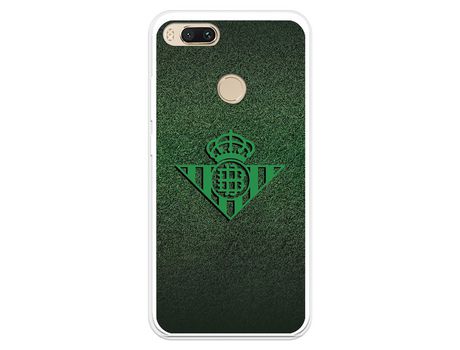 Funda para Xiaomi Mi 5X del Betis Escudo Verde Fondo trama - Licencia Oficial