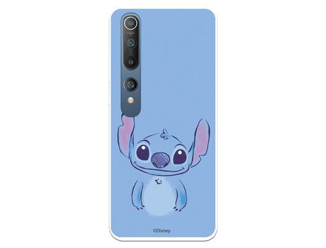 Funda para Xiaomi Mi 10 Oficial de Disney Stitch azul - Lilo & Stitch
