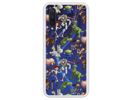 Funda para Xiaomi Mi 9 Lite Oficial de Disney Muñecos Toy Story Siluetas - Toy Story