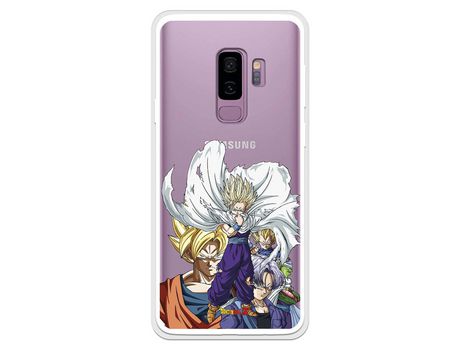 Funda para Samsung Galaxy S9 Plus Oficial de Dragon Ball Guerreros Saiyans - Dragon Ball