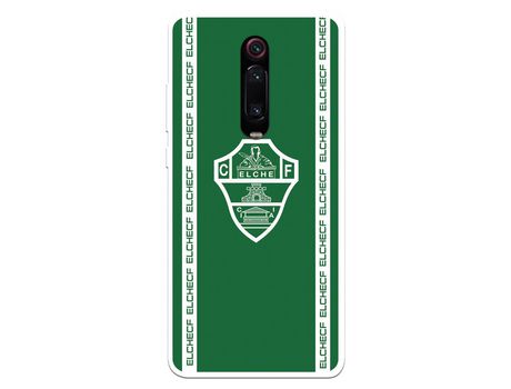 Funda para Xiaomi Mi 9T del Elche CF Escudo Fondo Verde - Licencia Oficial Elche CF