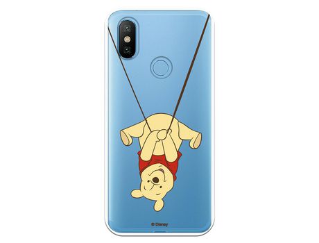Funda para Xiaomi Mi A2 Oficial de Disney Winnie Columpio - Winnie The Pooh