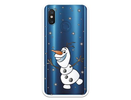 Funda para Xiaomi Mi 8 Oficial de Disney Olaf Transparente - Frozen