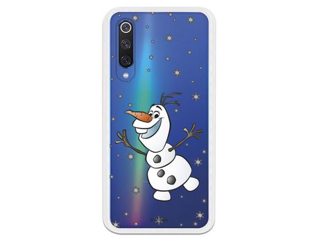 Funda para Xiaomi Mi 9 SE Oficial de Disney Olaf Transparente - Frozen