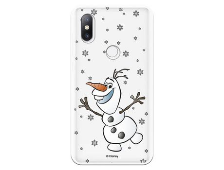 Funda para Xiaomi Mi Mix 2S Oficial de Disney Olaf Transparente - Frozen