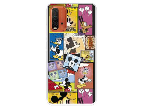 Funda para Xiaomi Redmi 9T Oficial de Disney Mickey Comic - Clásicos Disney