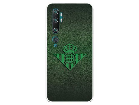 Funda para Xiaomi Mi Note 10 del Betis Escudo Verde Fondo trama - Licencia Oficial