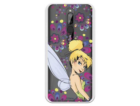 Funda para Xiaomi Redmi 8 Oficial de Disney Campanilla Flores - Peter Pan