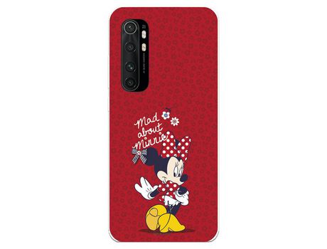 Funda para Xiaomi Mi Note 10 Lite Oficial de Disney Minnie Mad About - Clásicos Disney