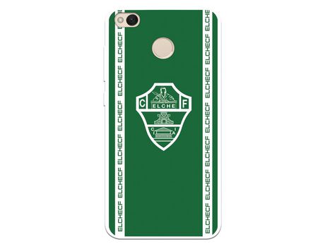 Funda para Xiaomi Redmi 4 del Elche CF Escudo Fondo Verde - Licencia Oficial Elche CF