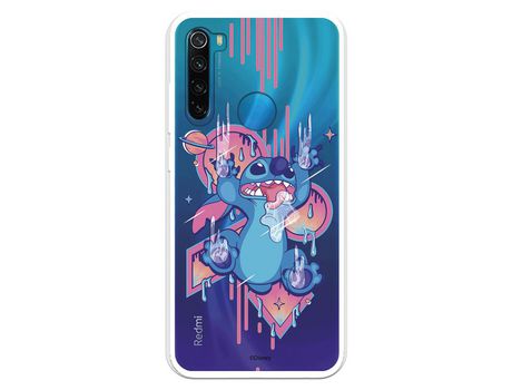 Funda para Xiaomi Redmi Note 8 Oficial de Disney Stitch Graffiti - Lilo & Stitch