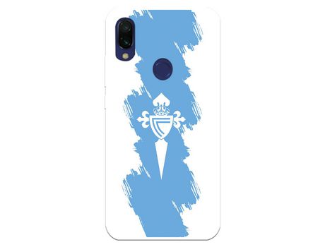 Funda para Xiaomi Redmi 7A del Celta Escudo Trazo azul - Licencia Oficial RC Celta